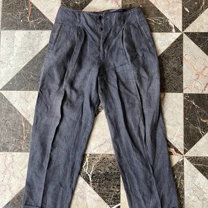 JEAN PAUL GAULTIER Homme Linen Trousers